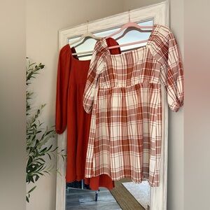 2 super cute dresses! 🤎🎃